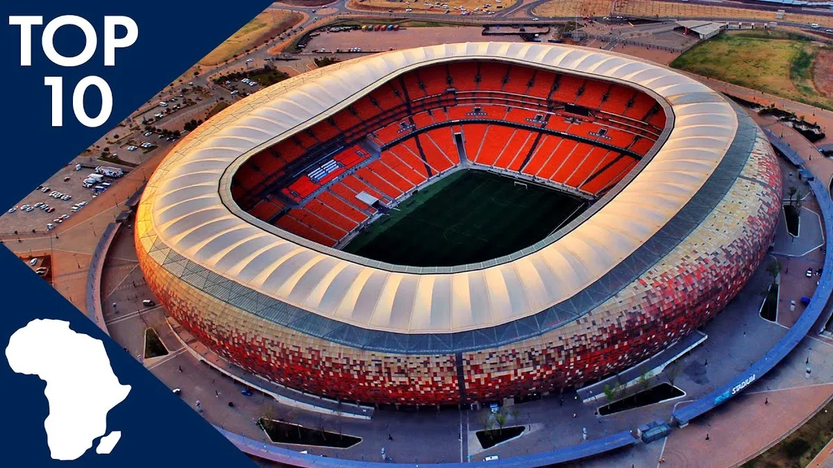 African football stadiums and sports venues